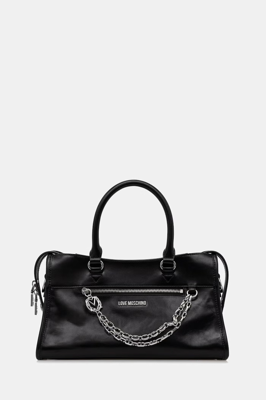 Love Moschino geantă de femei din piele