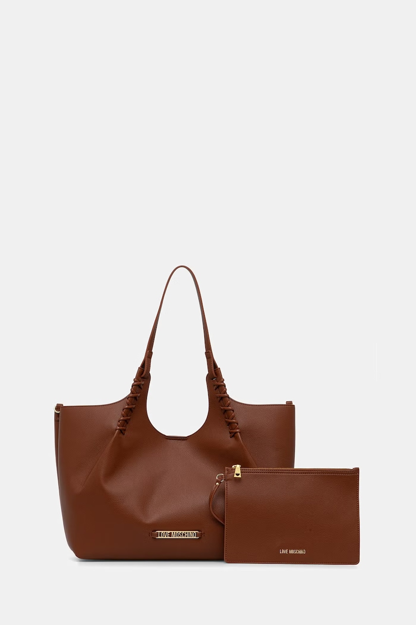 Love Moschino Shopper γυναικεία από απομίμηση δέρματος