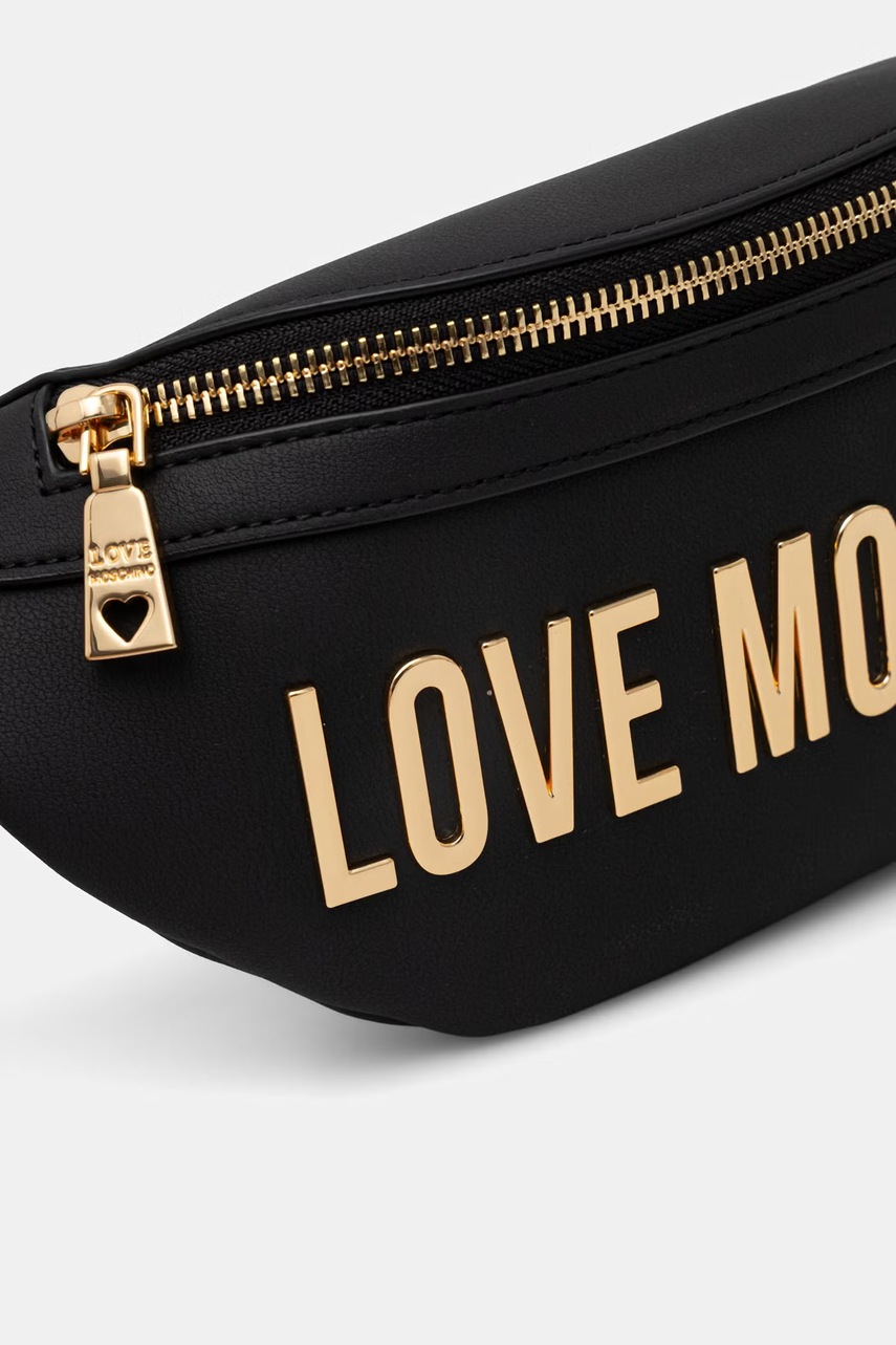 Love Moschino Love Moschino τσαντάκι μέσης γυναικείο από απομίμηση δέρματος - 4