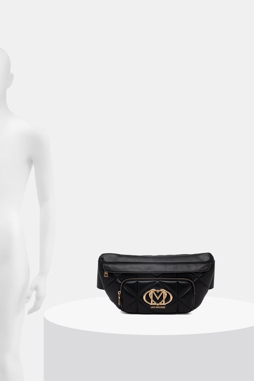 Love Moschino Love Moschino τσαντάκι μέσης γυναικείο από απομίμηση δέρματος - 6