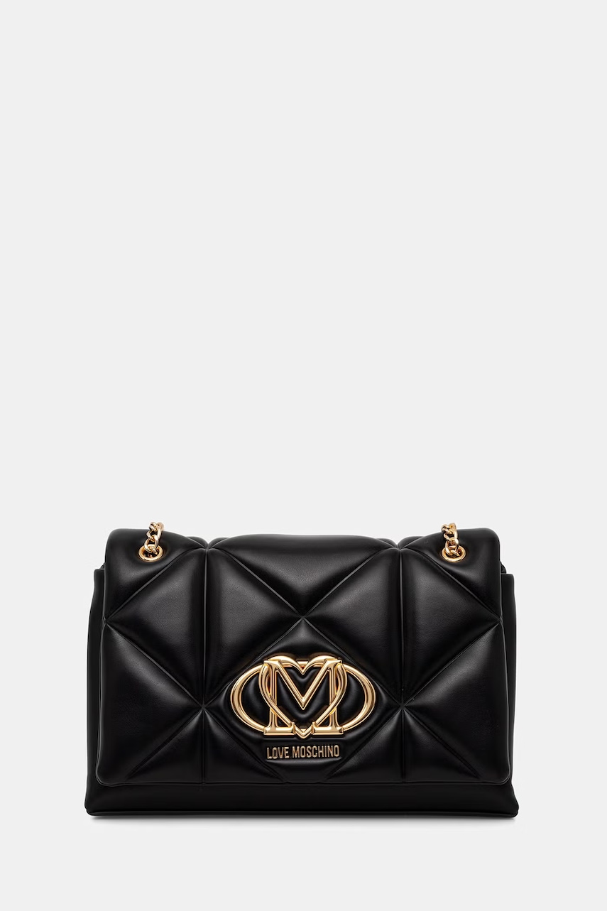 Love Moschino geantă crossbody pentru femei, cu imitație de piele
