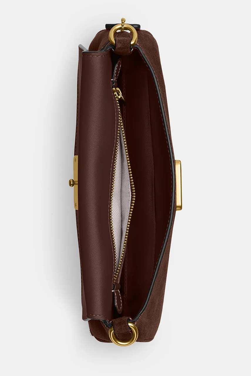 Coach Coach χιαστί Γυναικεία δέρμα σουέτ Suade Jet Shoulder Bag - 6