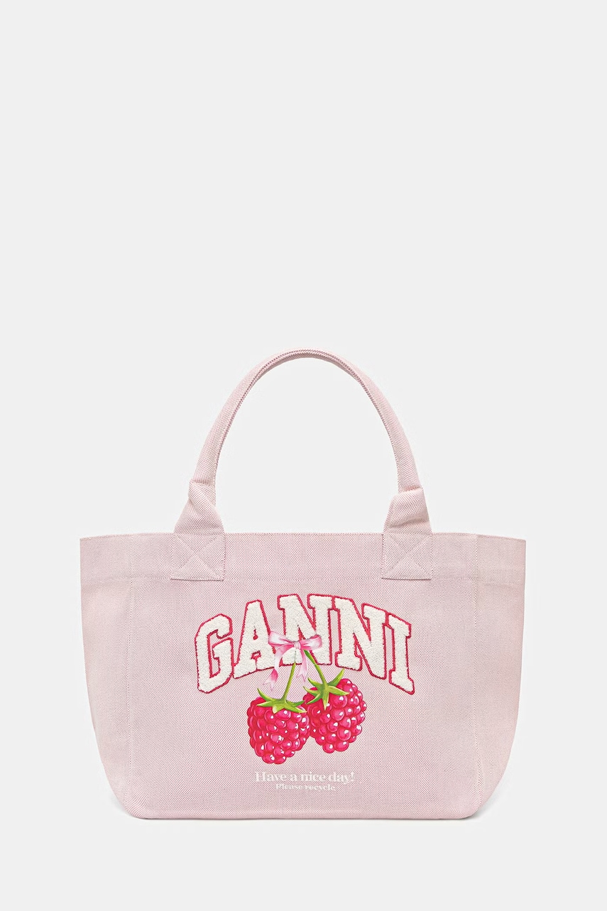 GANNI torebka shopper damska