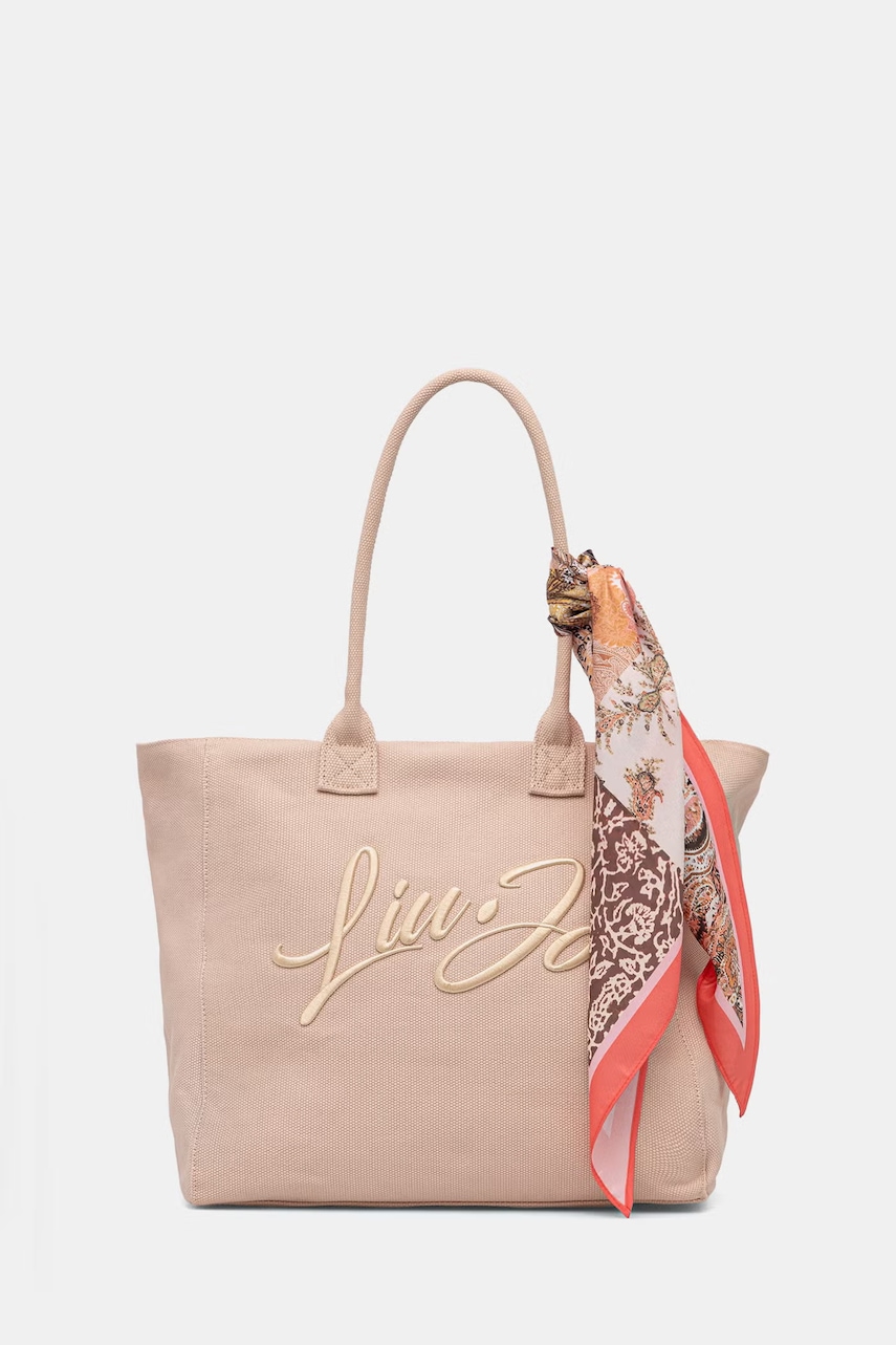 Liu Jo geantă de plajă pentru femei, din bumbac