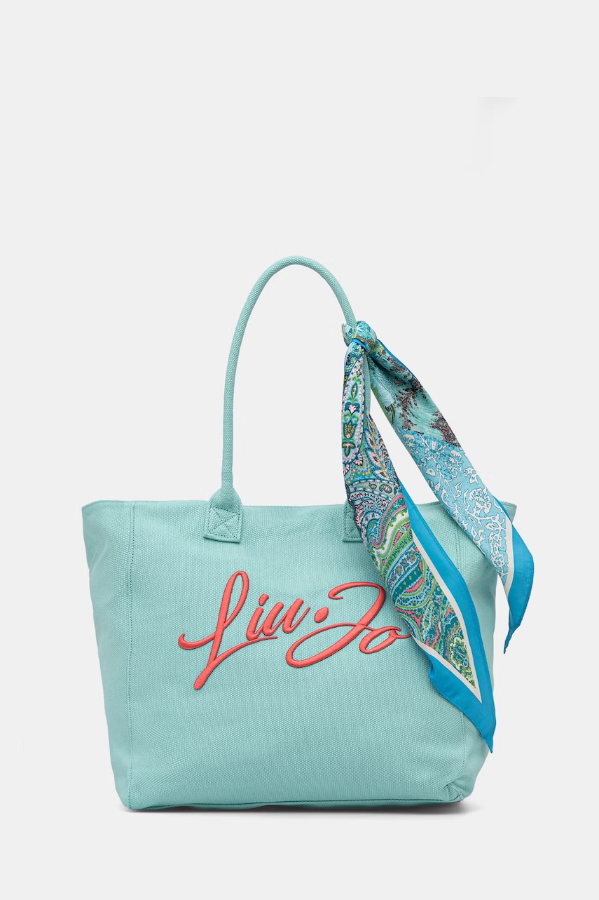 Liu Jo geantă de plajă pentru femei, din bumbac