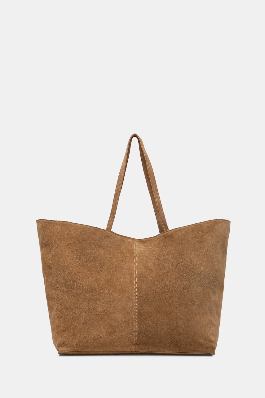 ViCOLO Tote bag femei din piele întoarsă