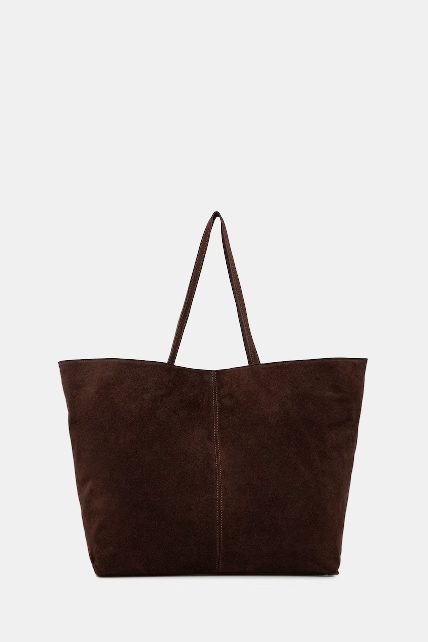 ViCOLO tote bag de damă din piele întoarsă