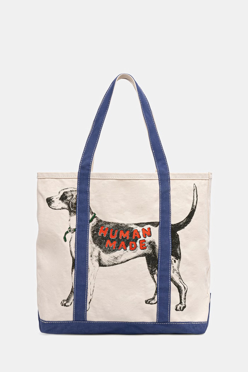 Human Made torebka tote damska bawełniana