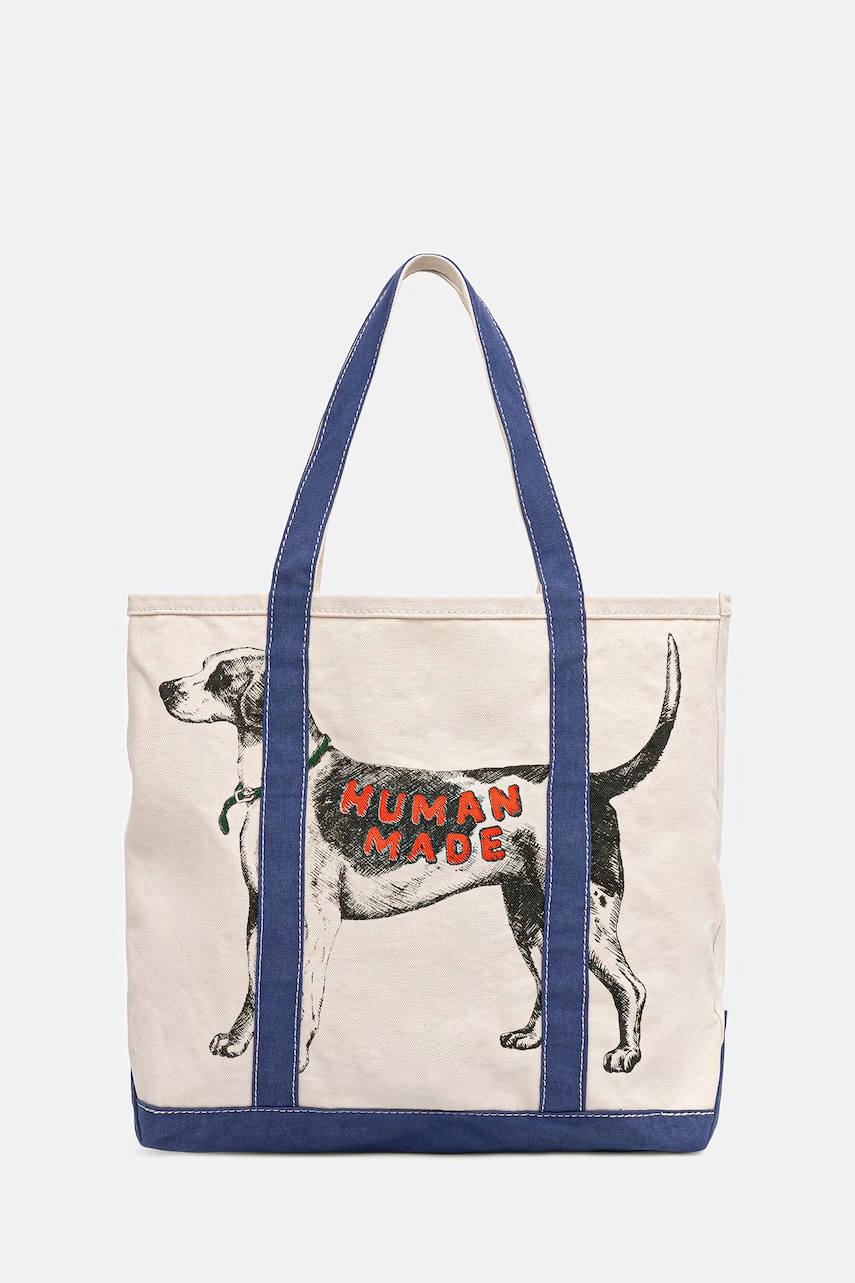 Human Made torebka tote damska bawełniana