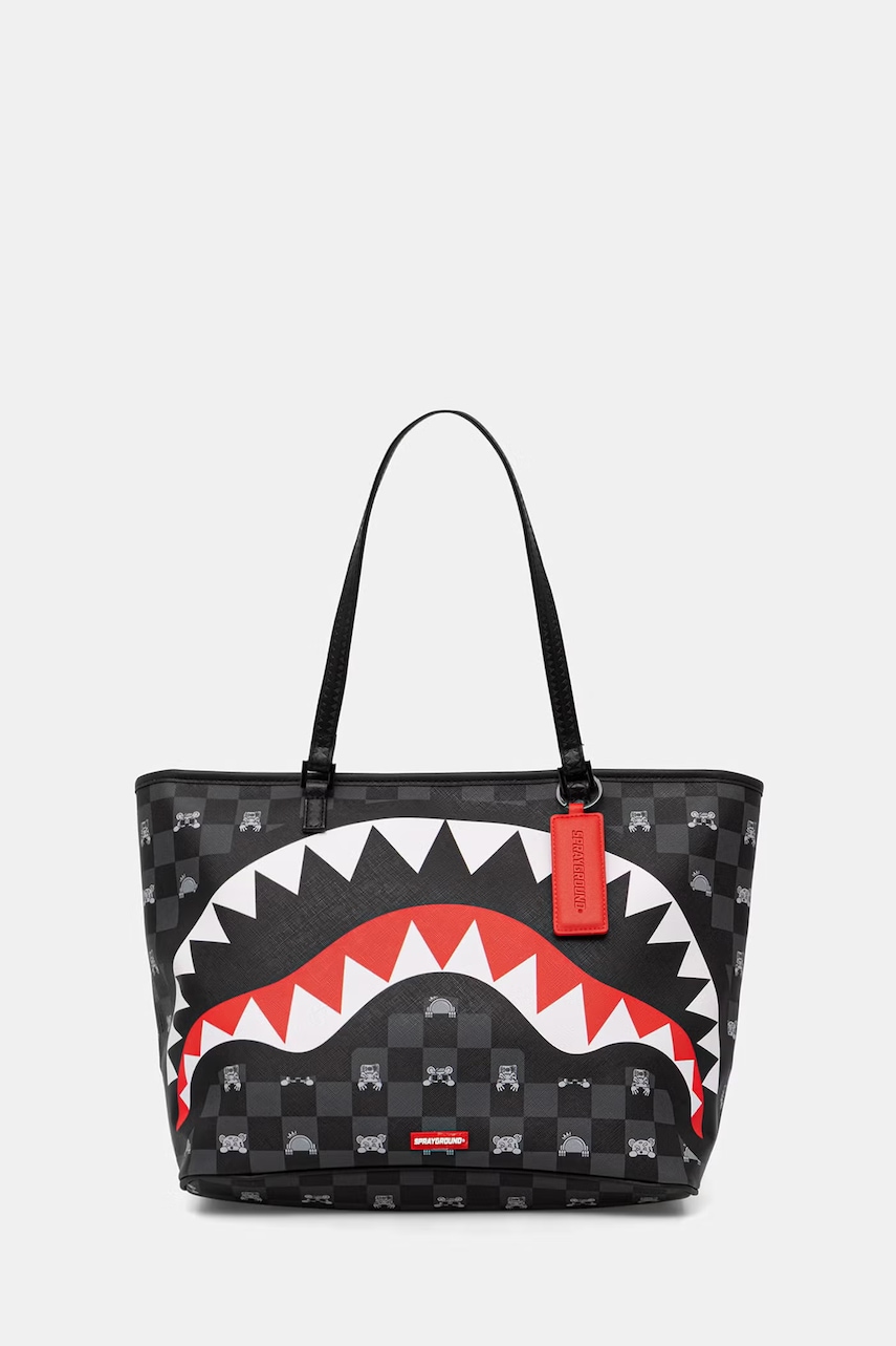 Sprayground geantă shopper pentru femei cu imitație de piele