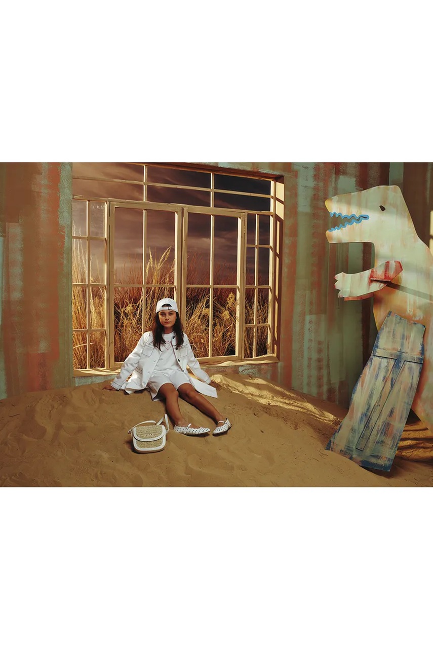 Dětská kabelka Marni MW113F RAFFIA EFFECT SMILE BAG BAGS (obrázek 6)