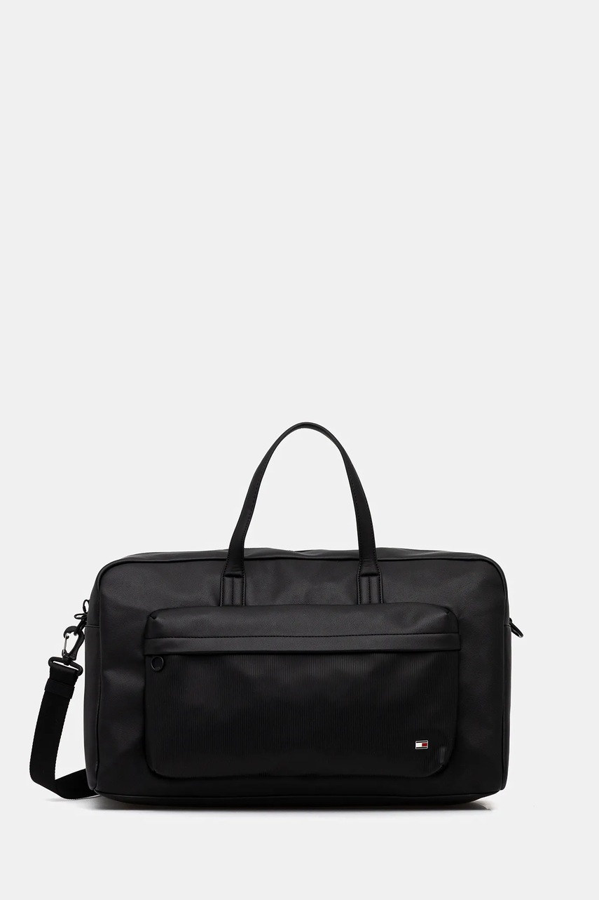 Levně Taška Tommy Hilfiger černá barva, AM0AM14007