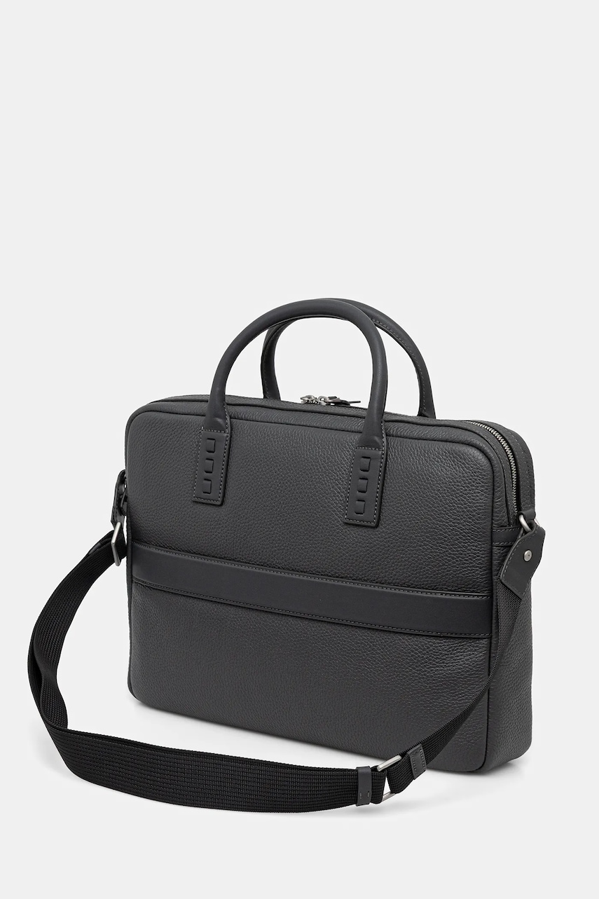 Kožená taška na notebook Tommy Hilfiger