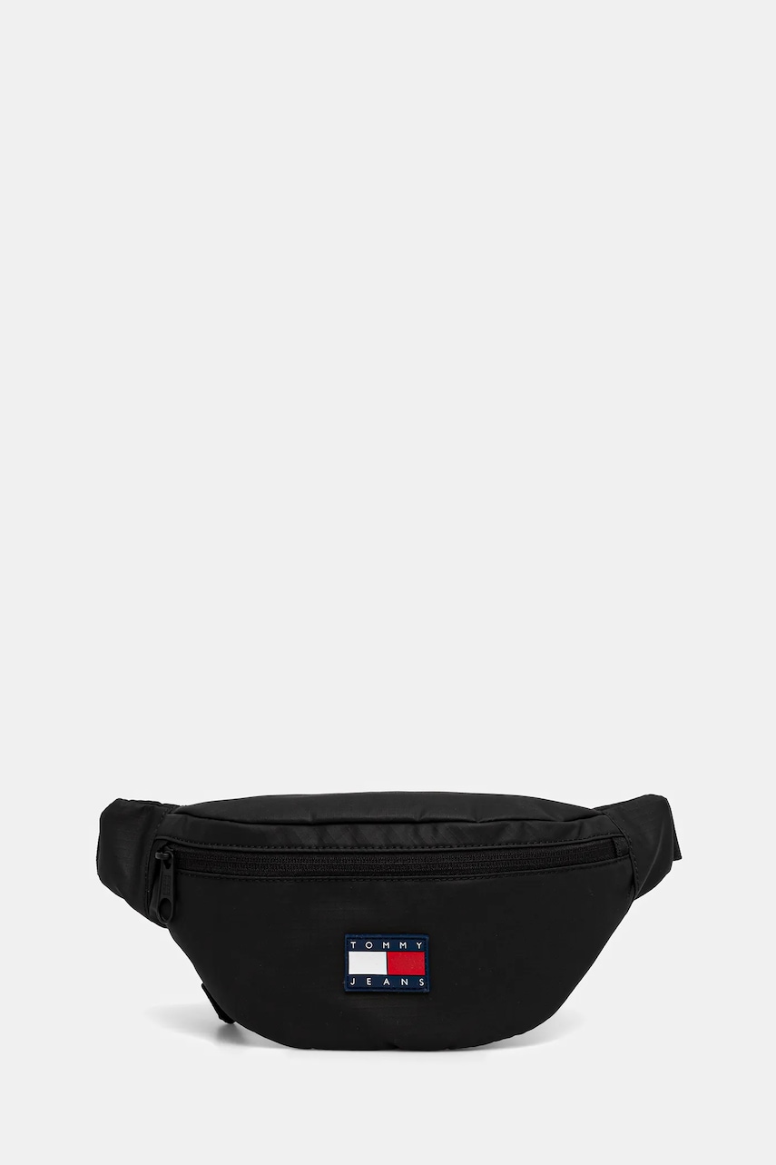 Tommy Jeans borsetă culoarea negru, AM0AM13873
