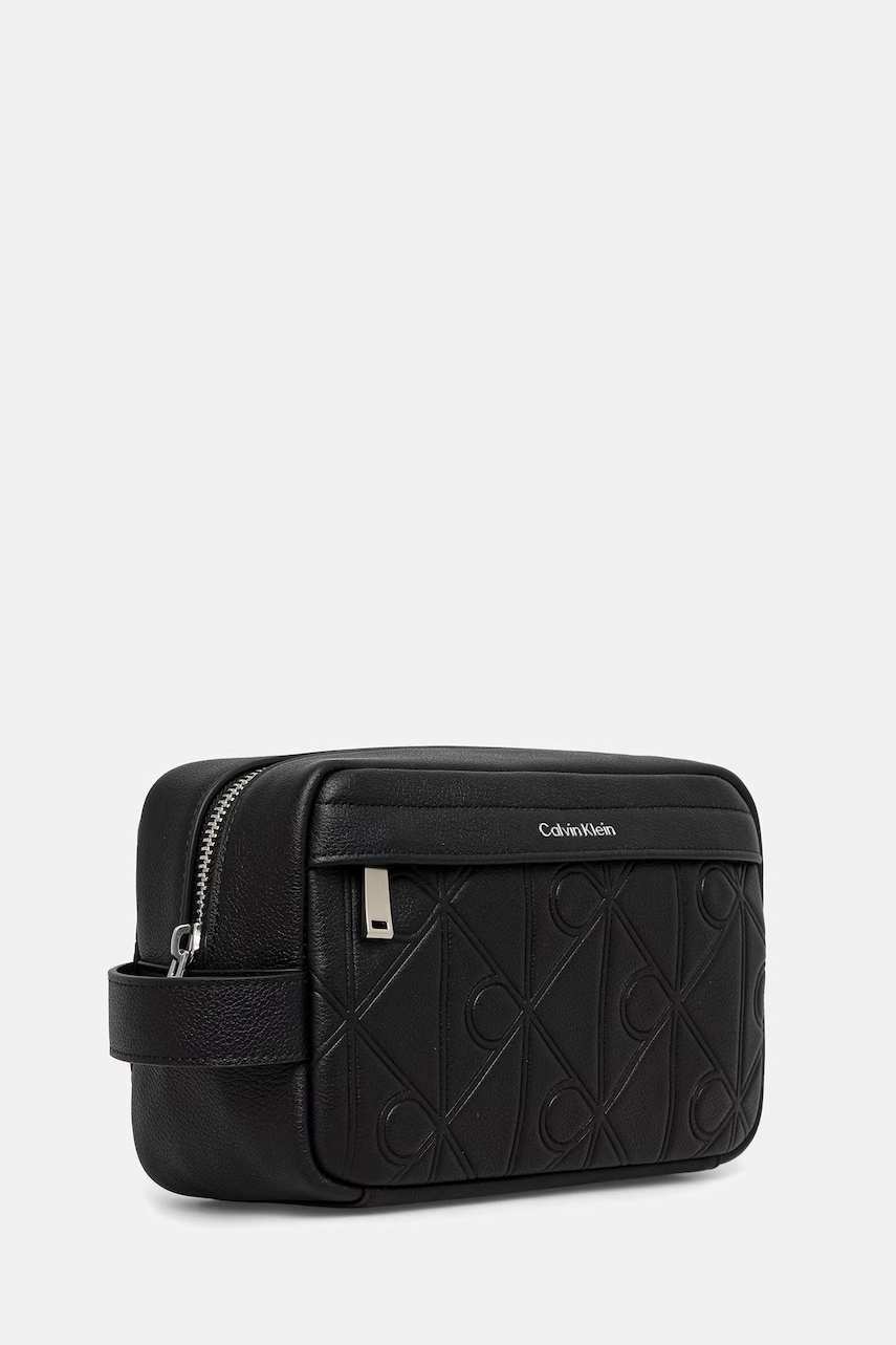 Calvin Klein kozmetická taška pánska kožená