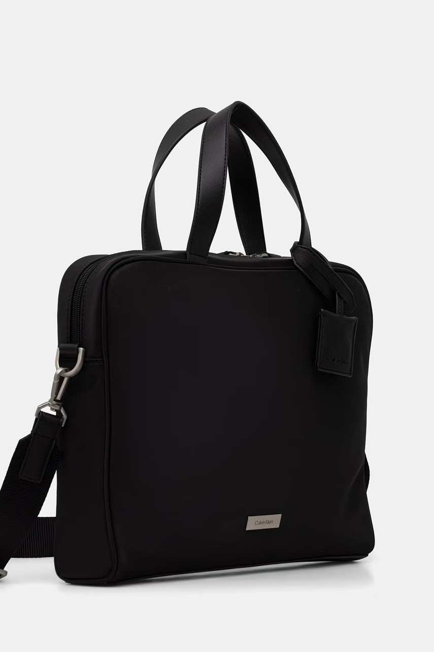 Calvin Klein puzdro na notebook pánske z imitácie kože
