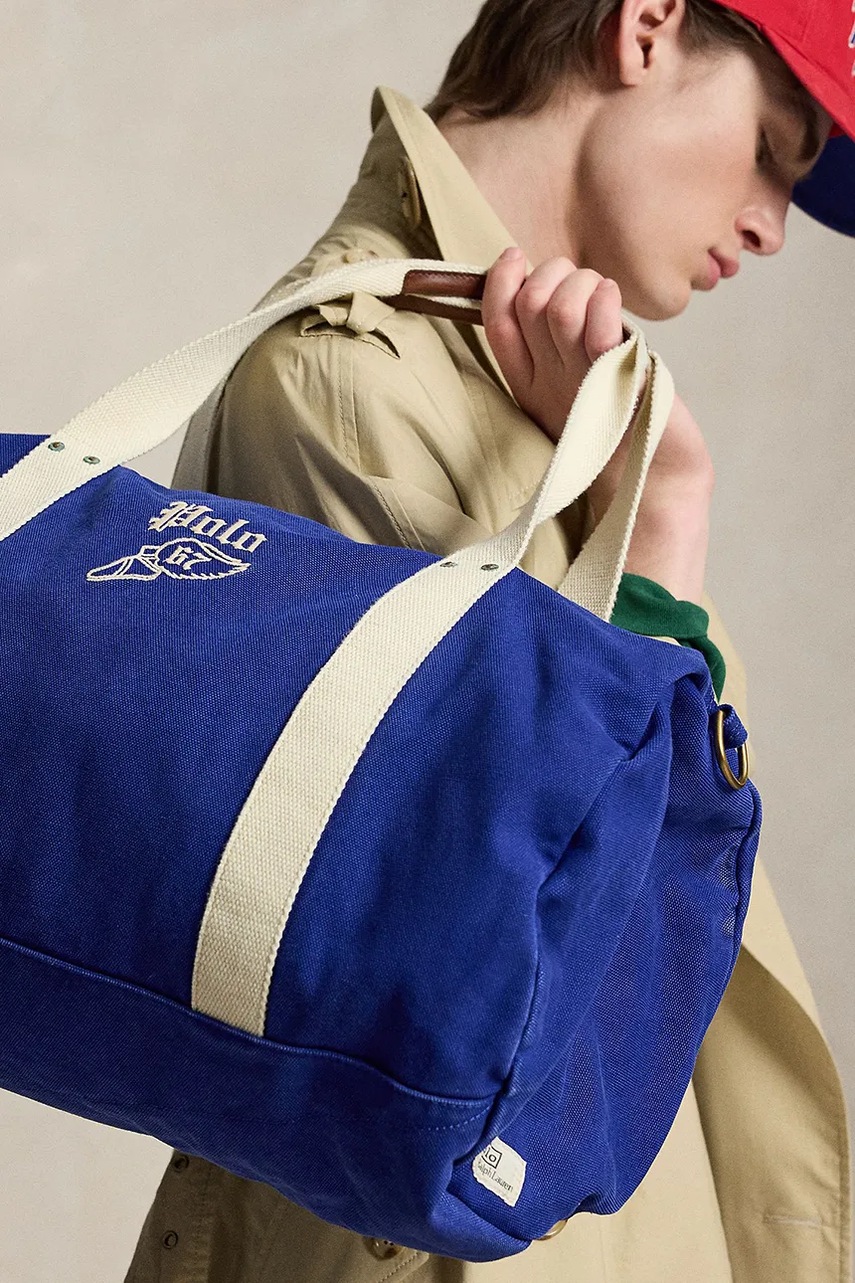 Polo Ralph Lauren športová taška pánska bavlnená