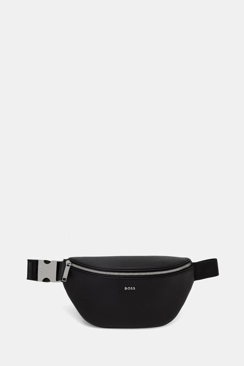 BOSS borsetă de umăr pentru bărbați, din piele