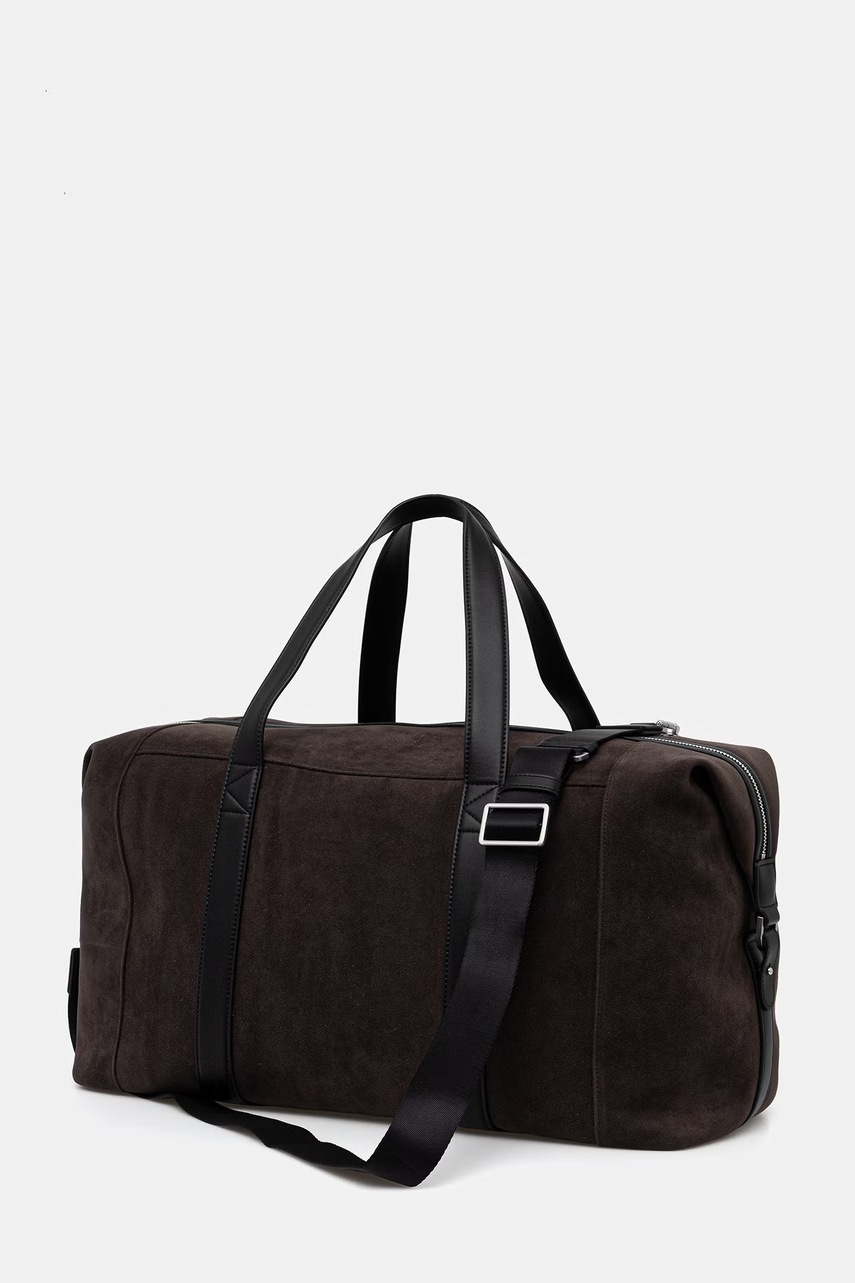 Karl Lagerfeld pánská taška z imitace semiše (obrázek 3)