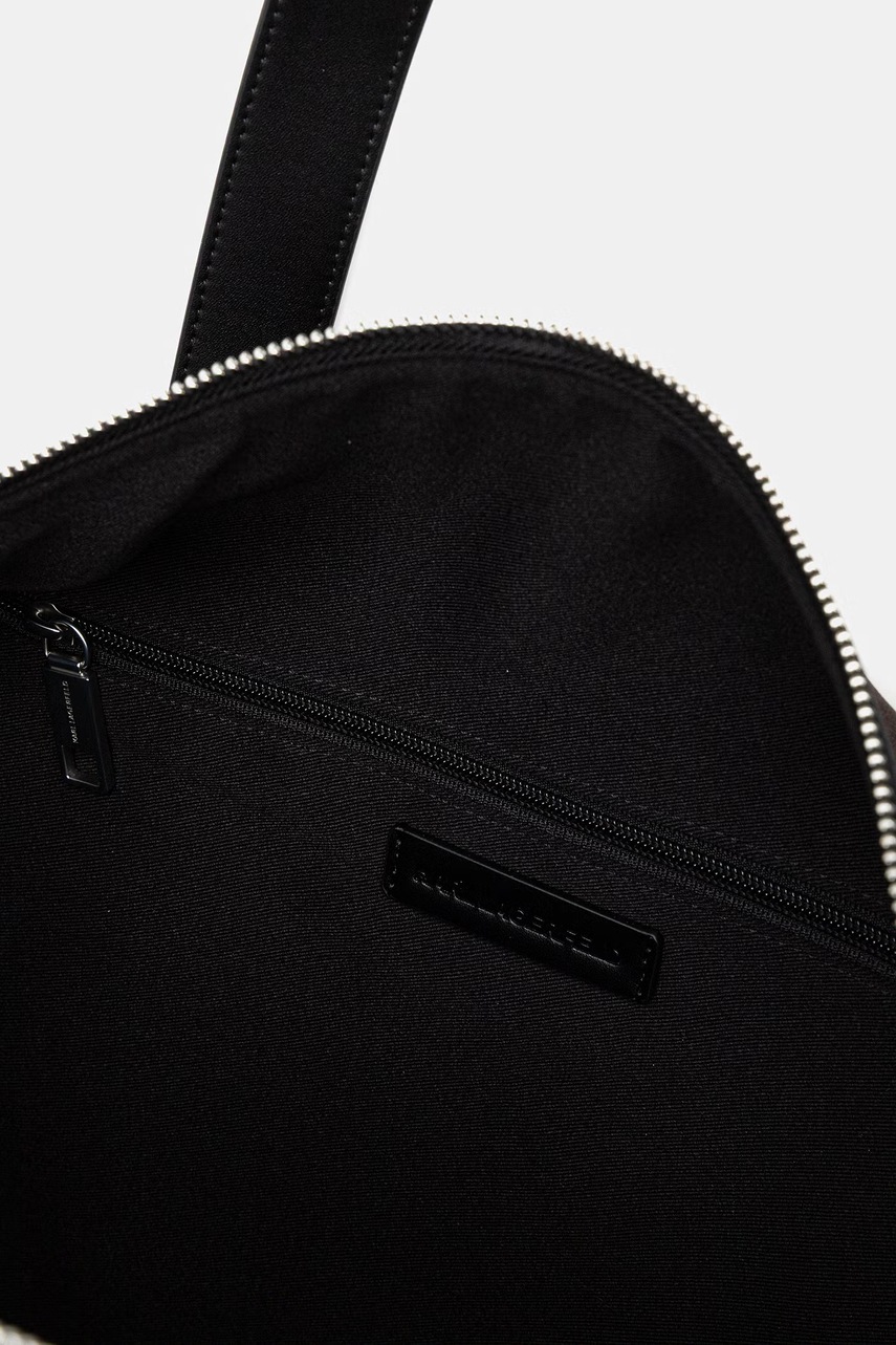 Karl Lagerfeld pánská taška z imitace semiše (obrázek 5)