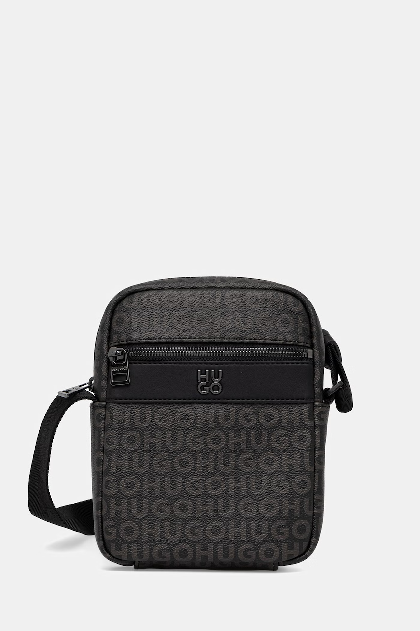 HUGO borsetă pentru bărbați, cu imitație de piele Quantic