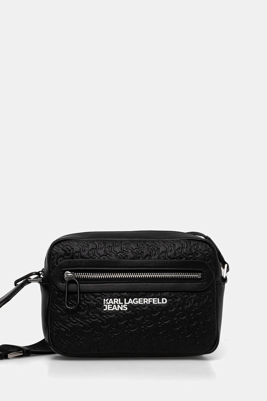 Karl Lagerfeld Jeans borsetă culoarea negru, B1M30142