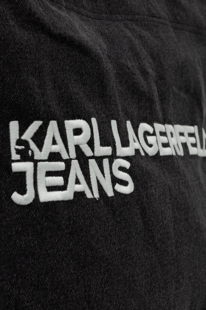 Džínsová taška Karl Lagerfeld Jeans
