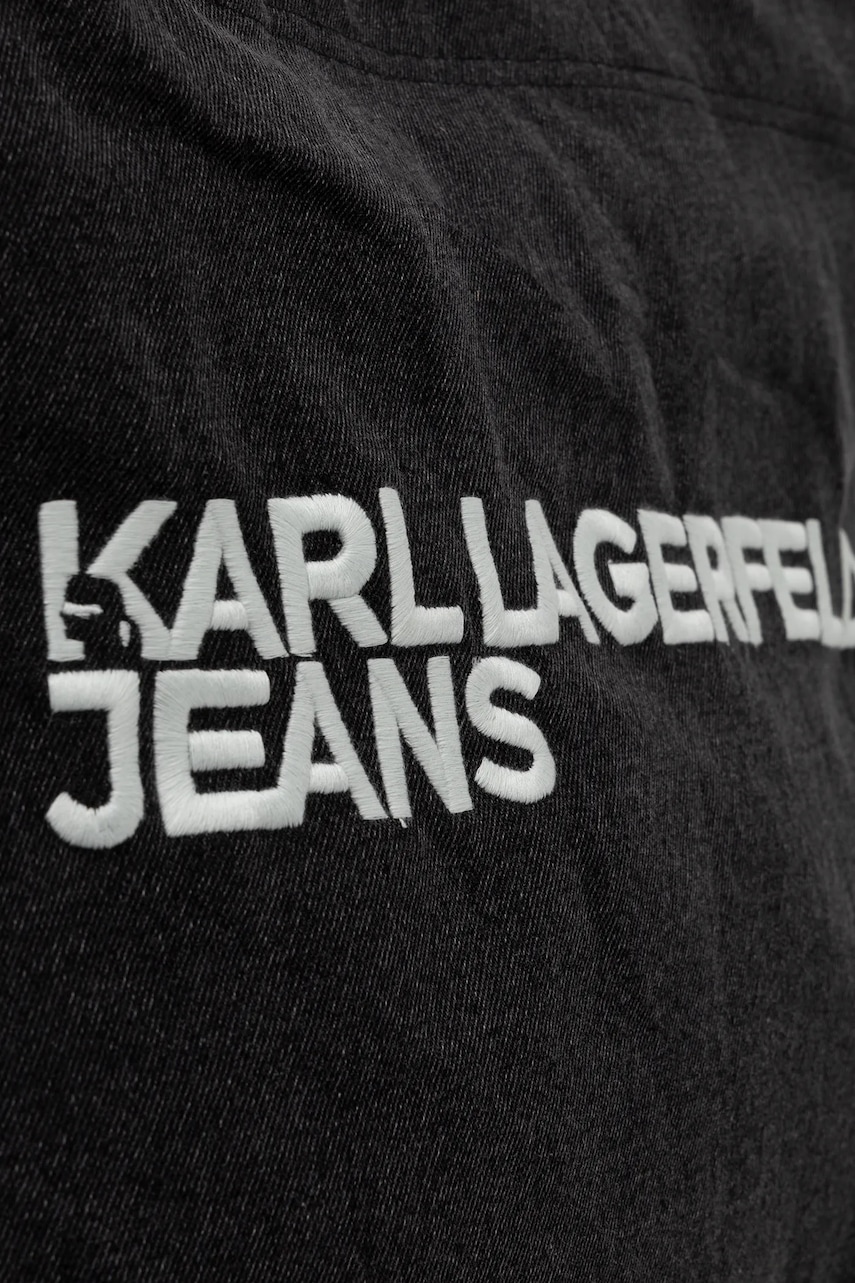 Džínsová taška Karl Lagerfeld Jeans