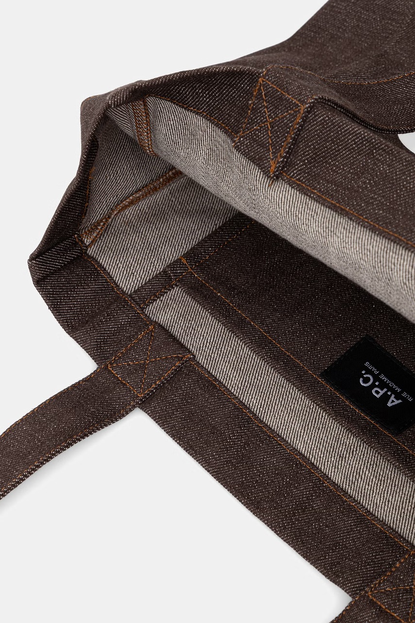 A.P.C. bavlnená taška TOTE LOU