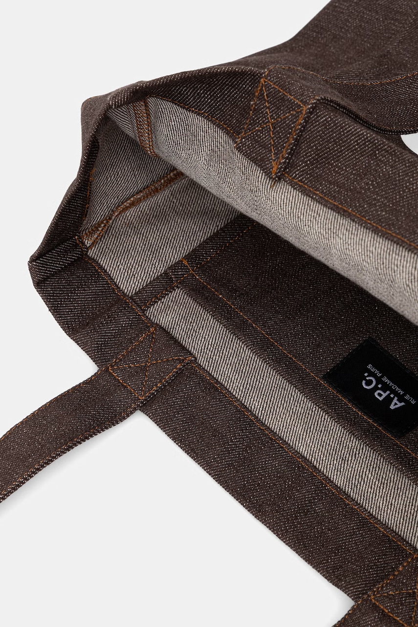 A.P.C. bavlnená taška TOTE LOU