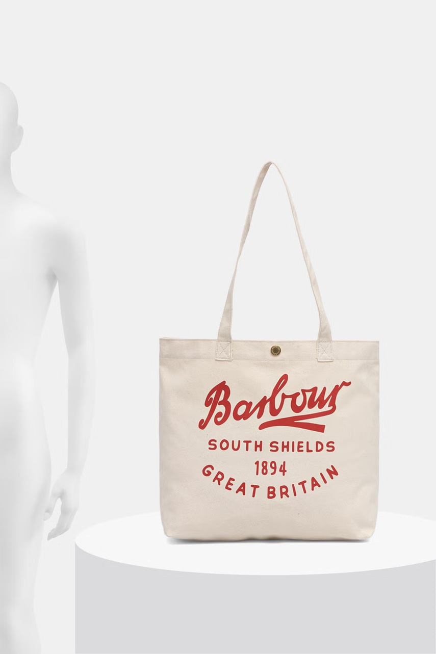 Barbour taška bavlněná Script (obrázek 6)