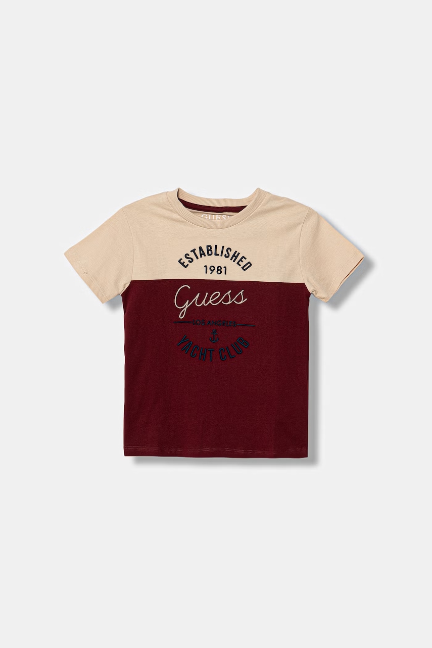 Guess tricou de bumbac pentru copii