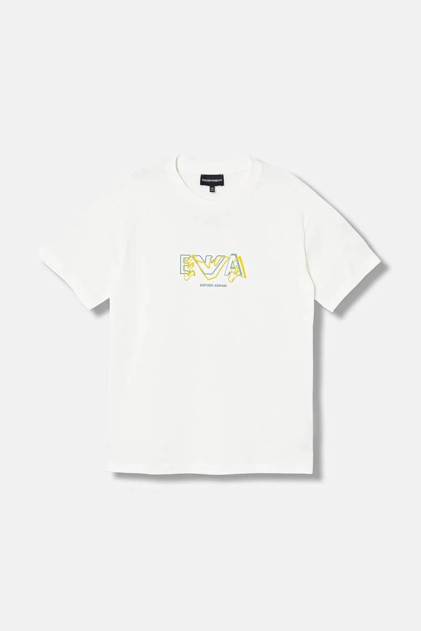 Детская хлопковая футболка Emporio Armani 2 шт