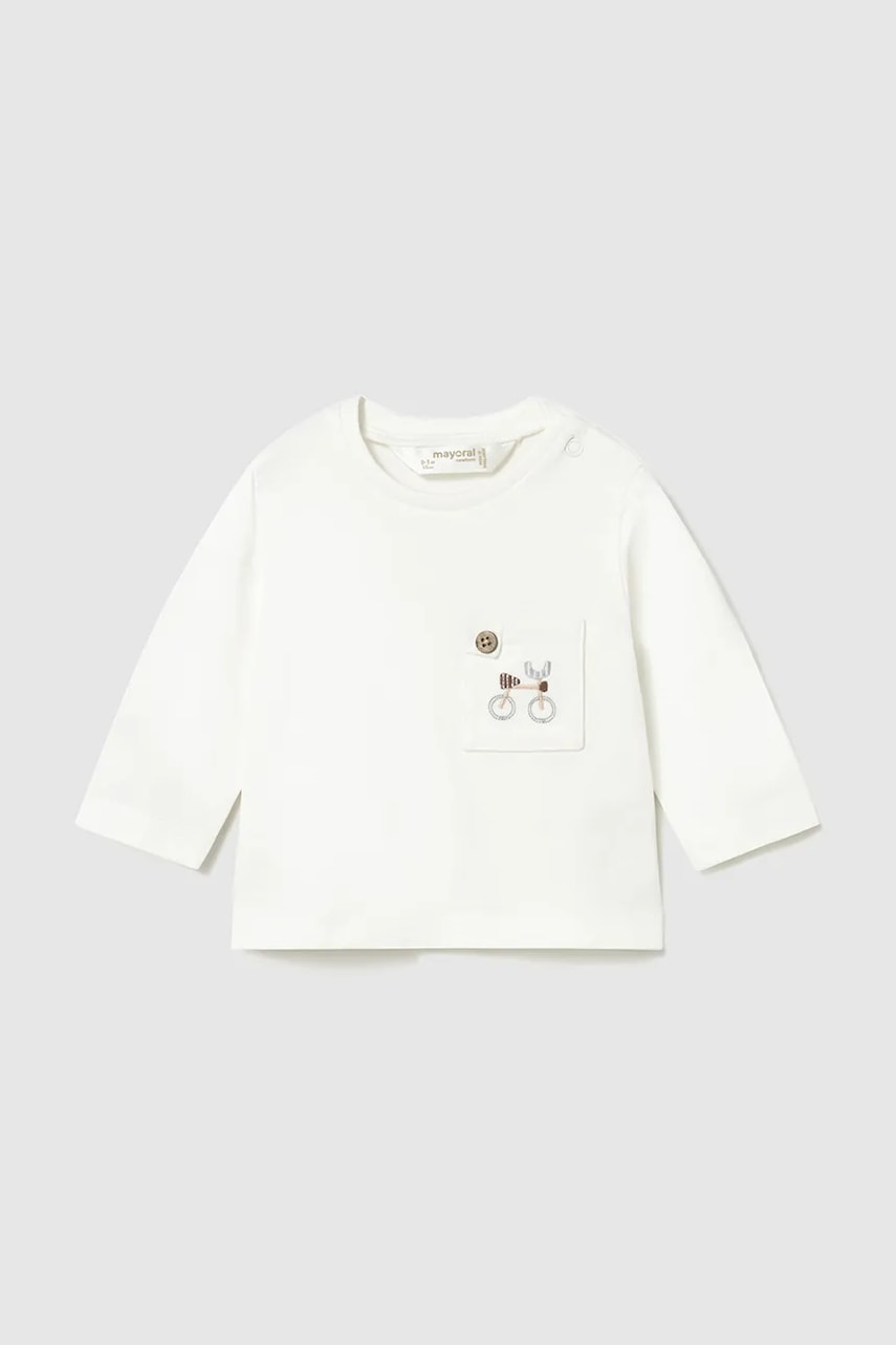 E-shop Kojenecké tričko s dlouhým rukávem Mayoral Newborn