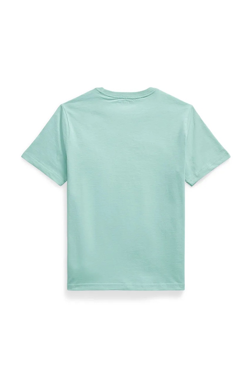 Детская хлопковая футболка Polo Ralph Lauren