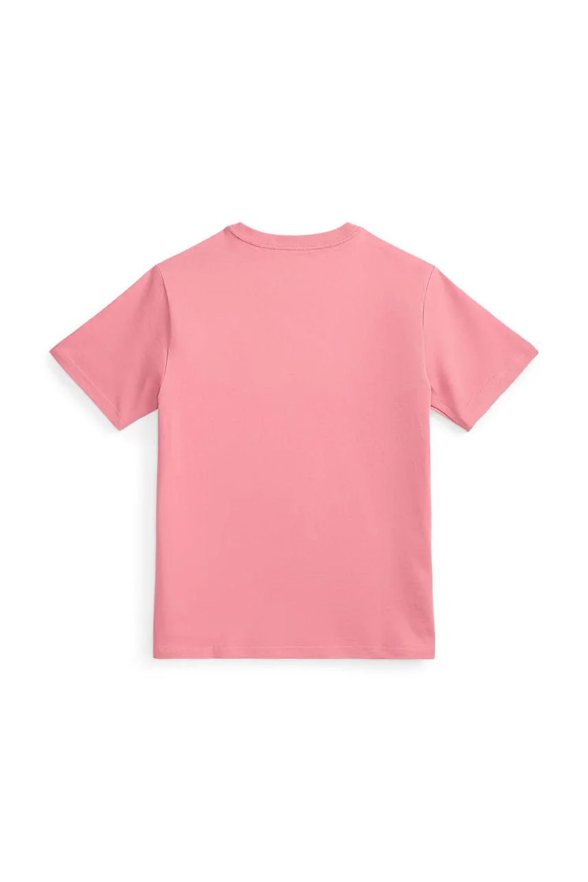 Детская хлопковая футболка Polo Ralph Lauren