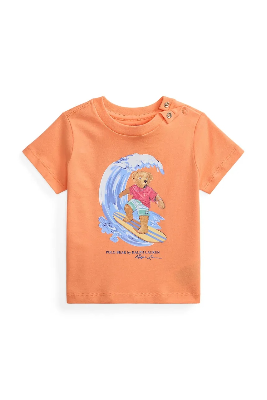 Levně Polo Ralph Lauren tričko dětské bavlněné
