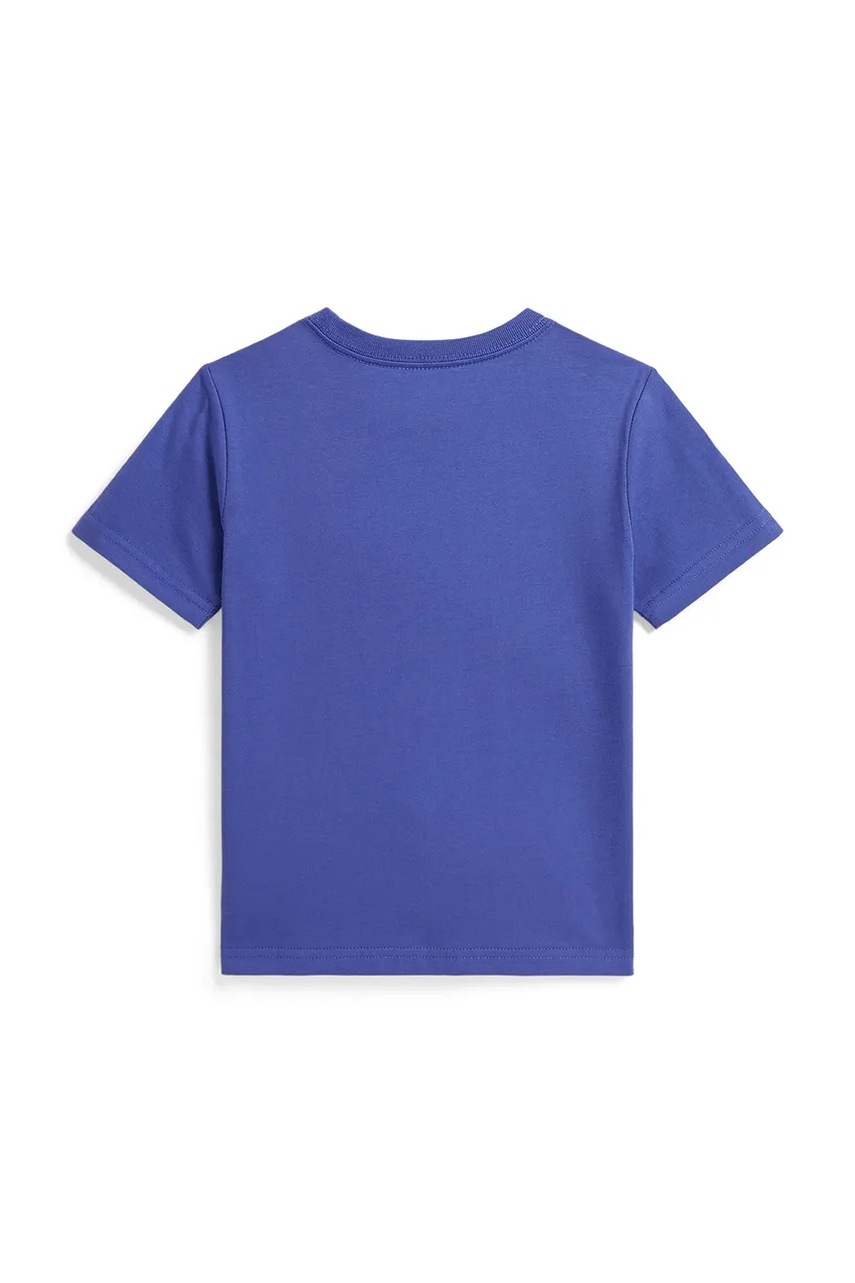Детская хлопковая футболка Polo Ralph Lauren