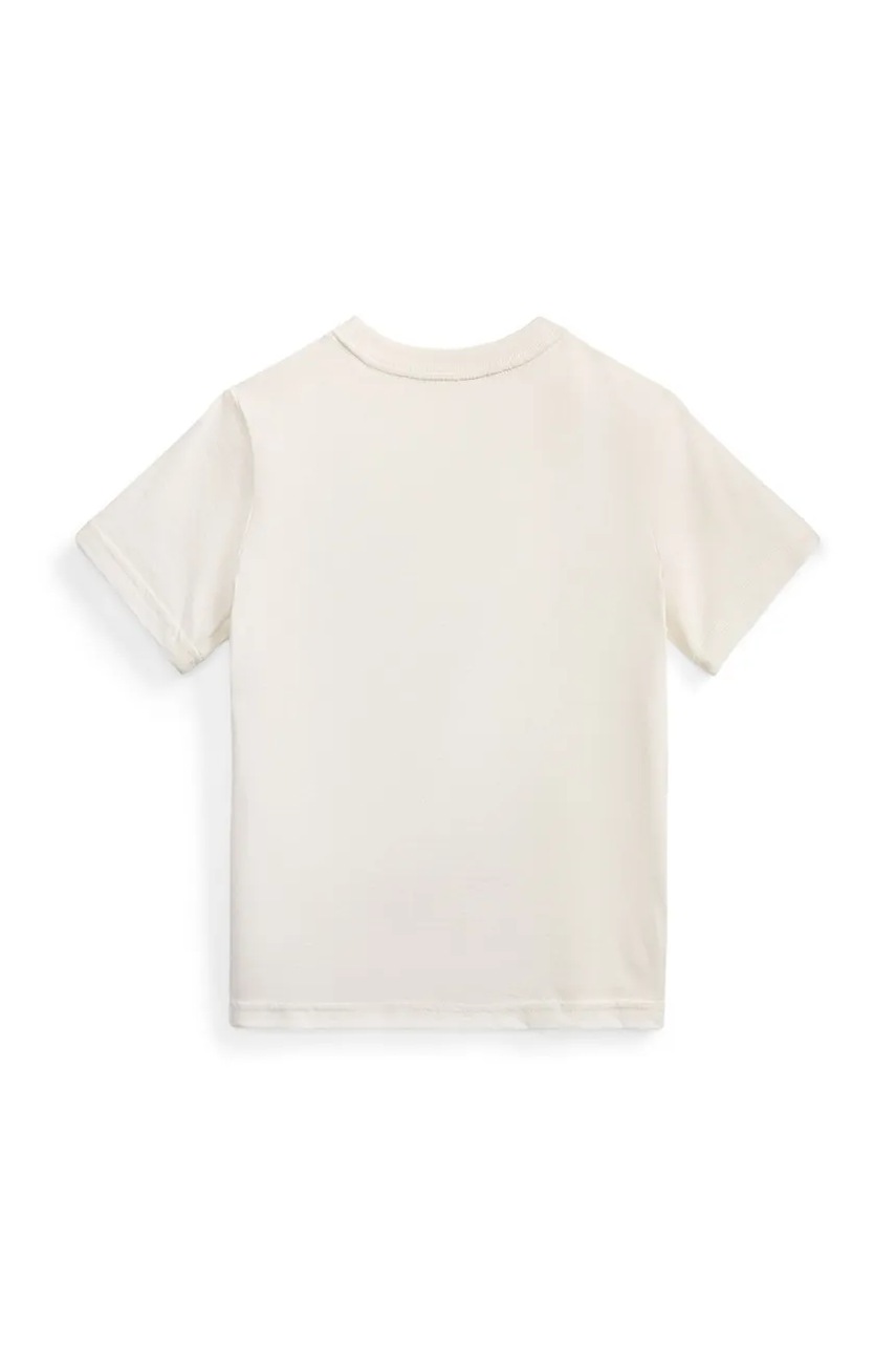 Детская хлопковая футболка Polo Ralph Lauren