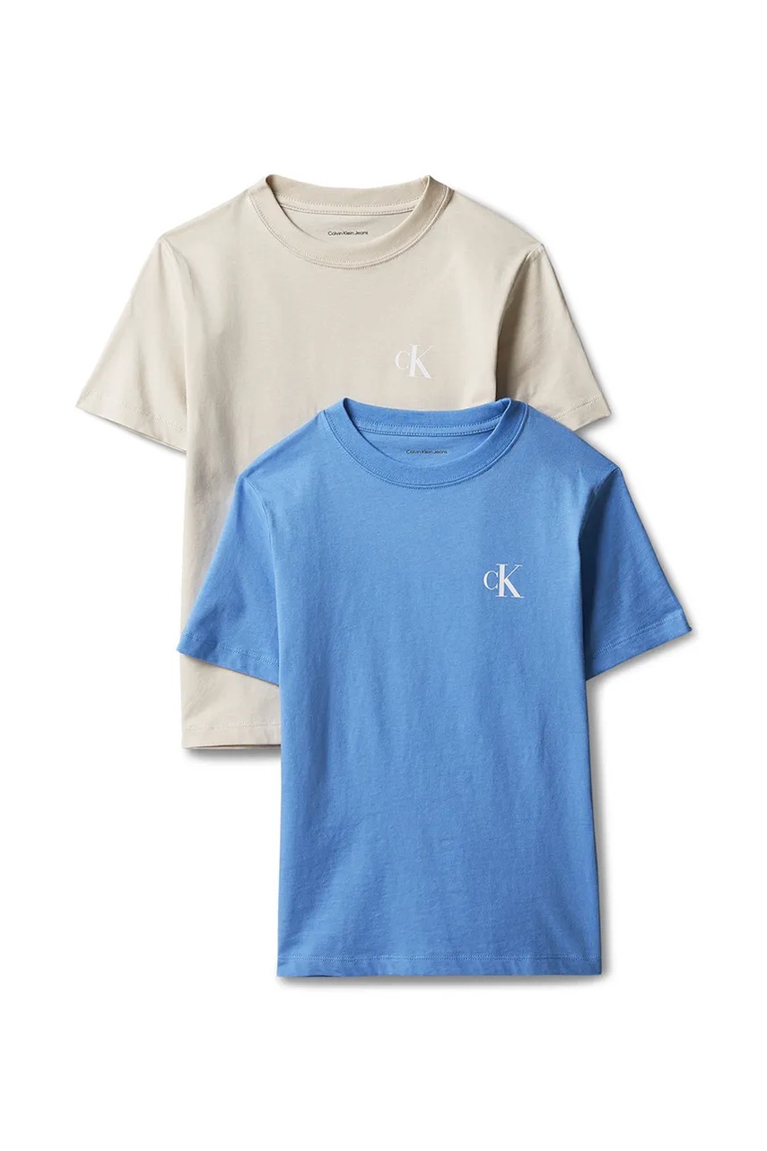 Calvin Klein Jeans tričko detské bavlnené 2-pak