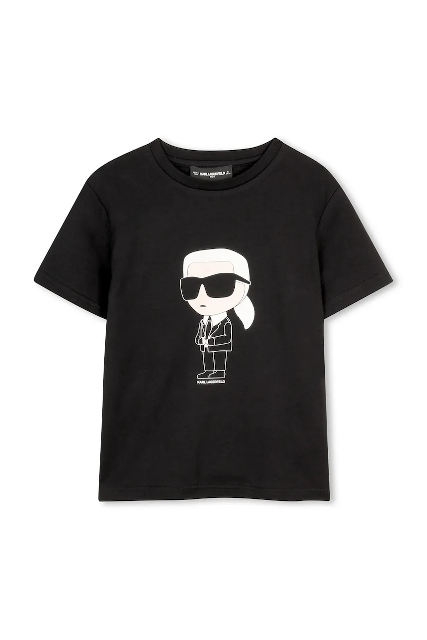 Lacno Karl Lagerfeld detské bavlnené tričko