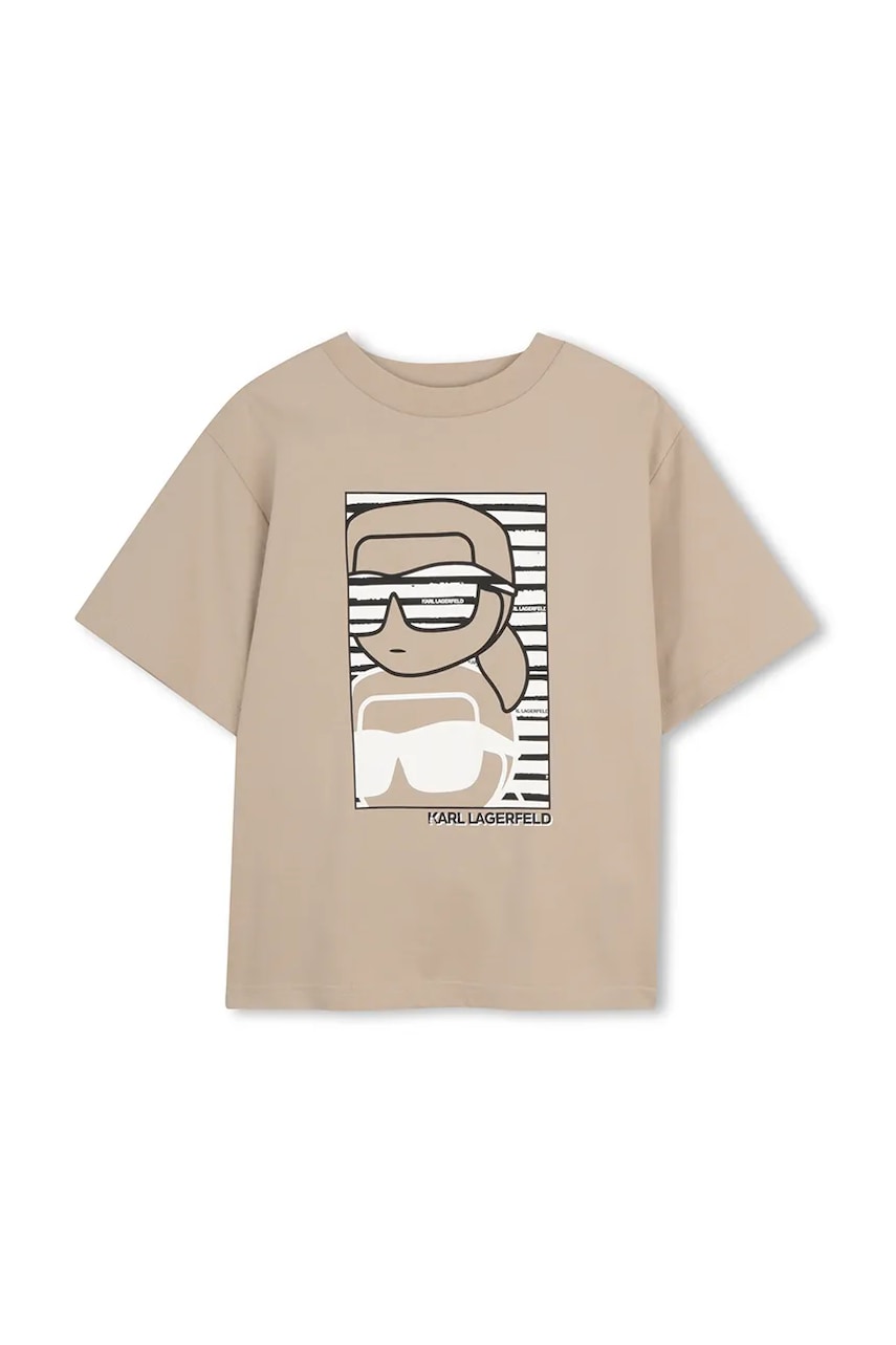 Karl Lagerfeld tricou de bumbac pentru copii