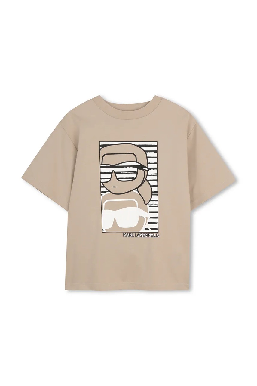 Karl Lagerfeld tricou de bumbac pentru copii