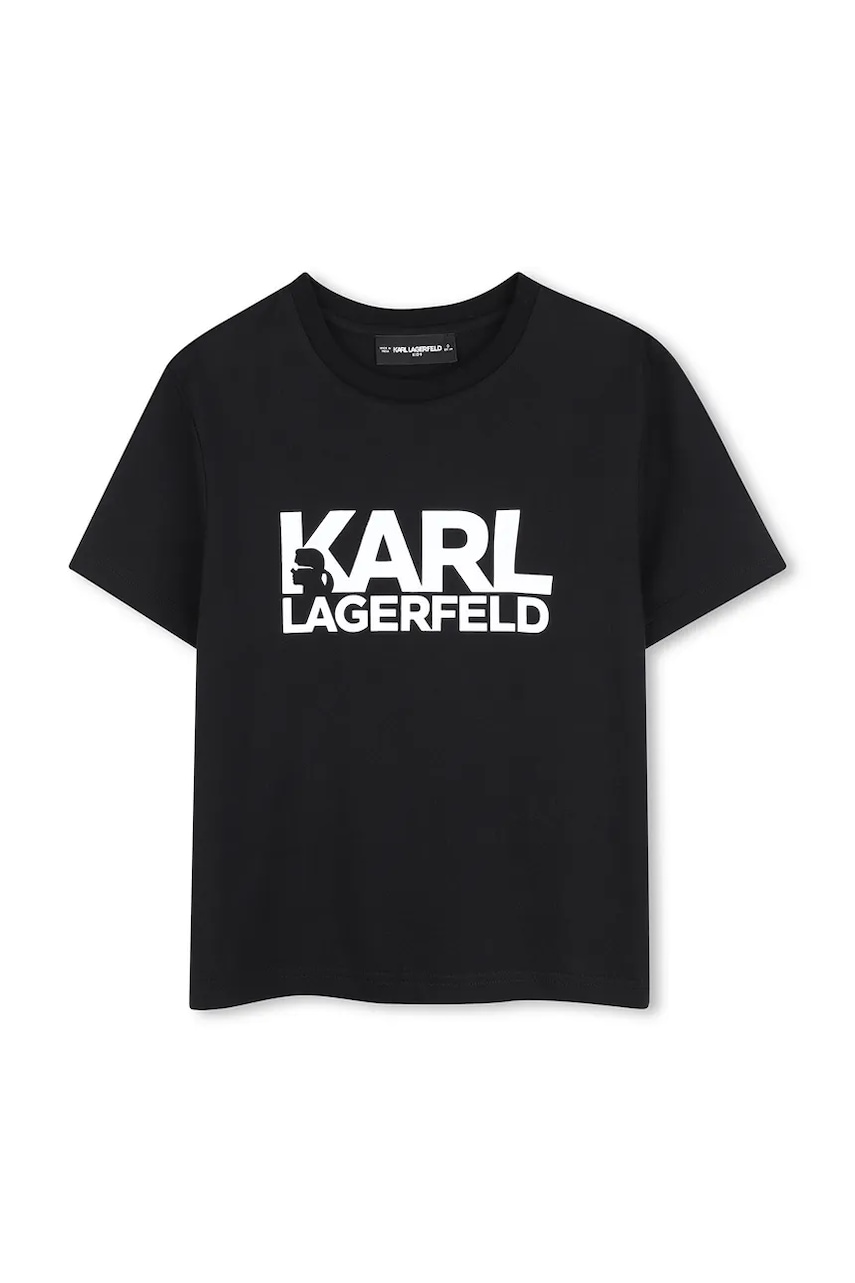 Karl Lagerfeld tricou de bumbac pentru copii