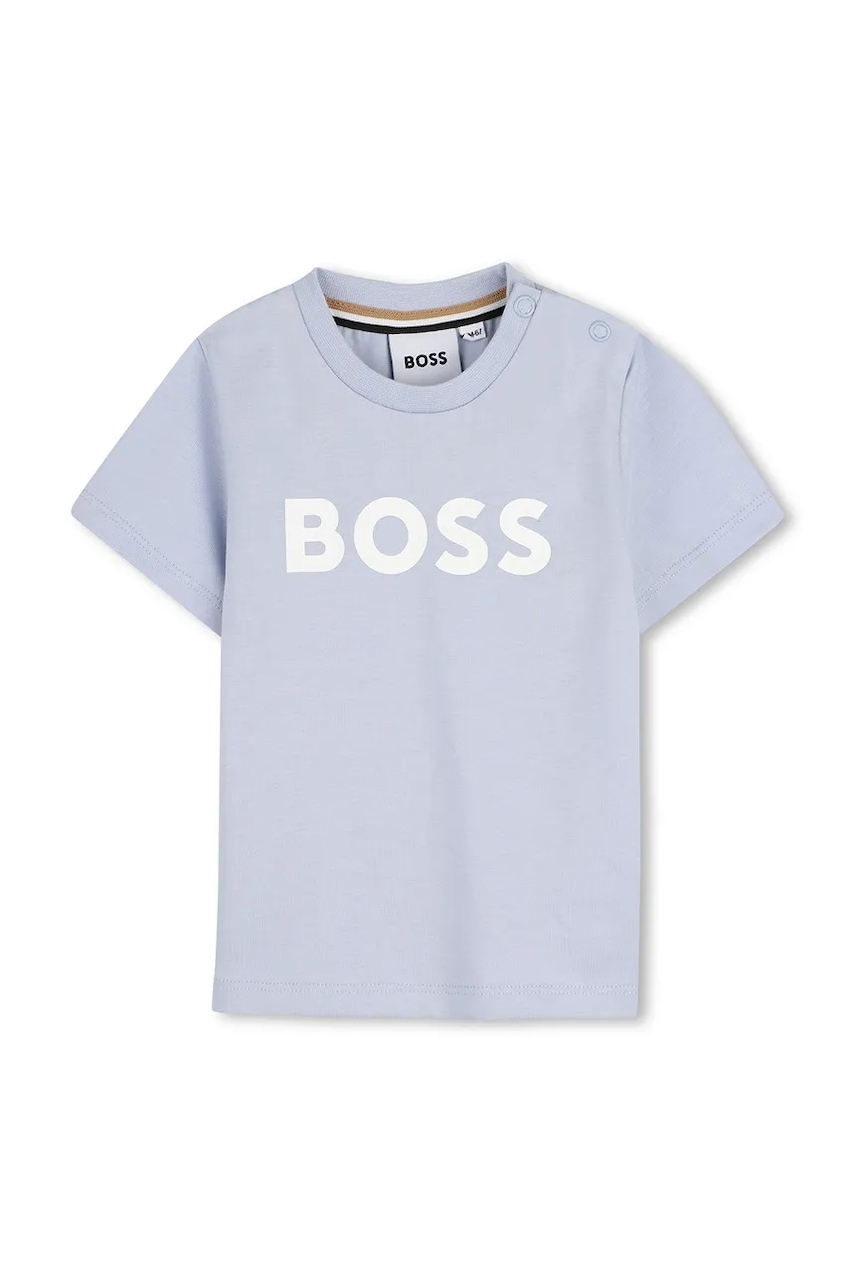 BOSS tričko dojčenské bavlnené