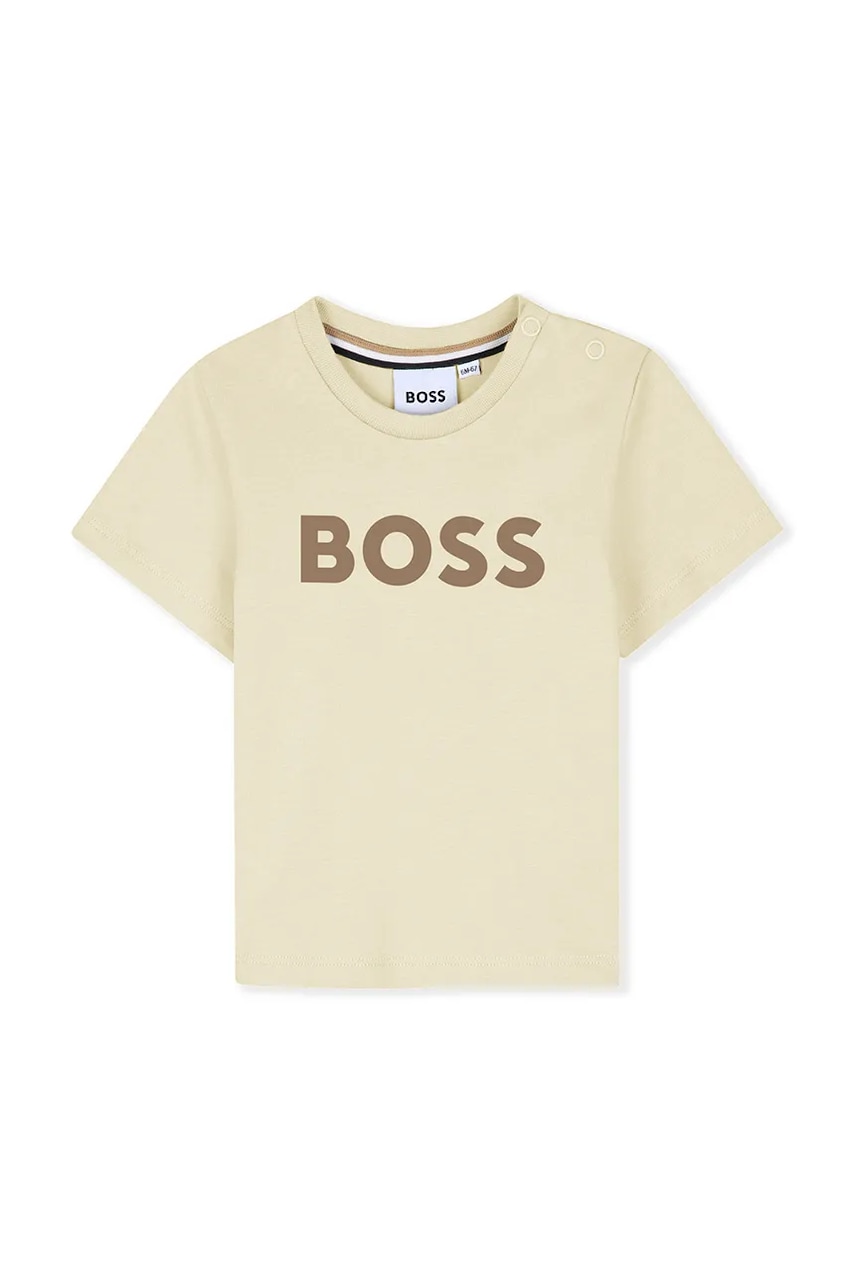 BOSS tričko dojčenské bavlnené