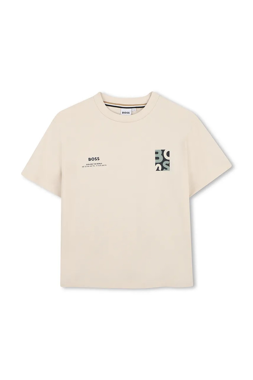 BOSS tricou de bumbac pentru copii