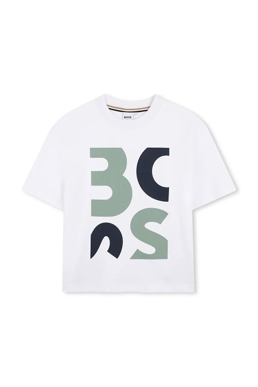 BOSS tricou de bumbac pentru copii