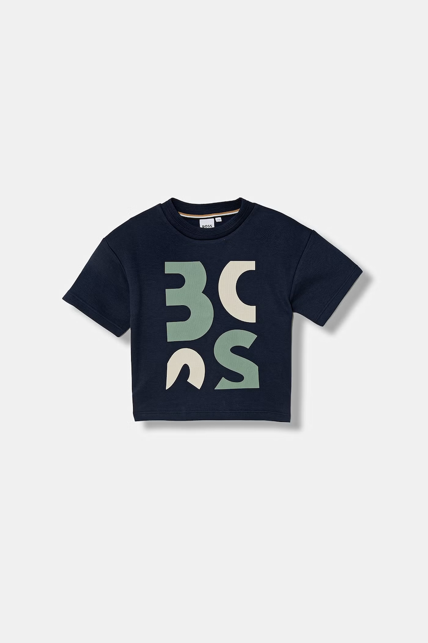 BOSS tricou de bumbac pentru copii