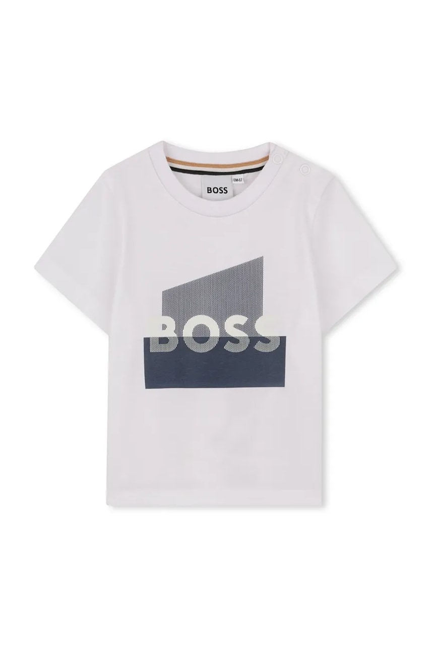 BOSS tricou din bumbac pentru bebeluși